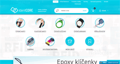 Desktop Screenshot of identcore.cz